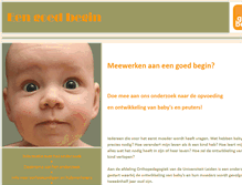 Tablet Screenshot of eengoedbegin-leiden.nl